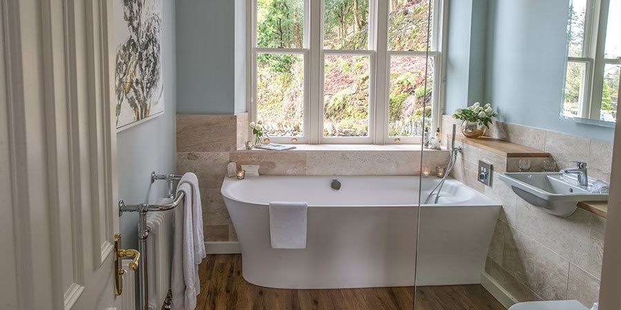 Our bathrooms are perfect havens of tranquility,